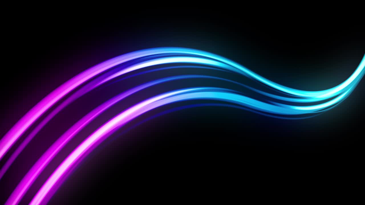 깨하고 현대적인 비즈니스 프레젠테이션 화면을위한 다채로운 스트림