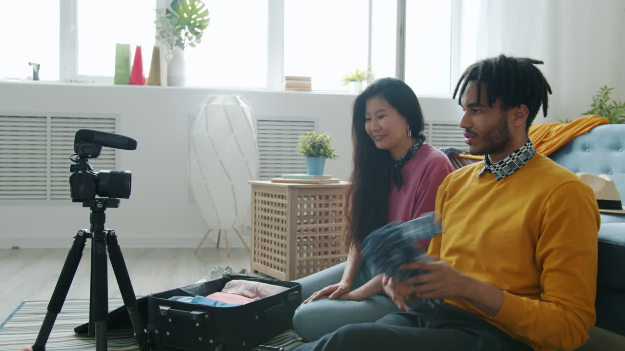 Couple Packing for a Trip - Travel Vlog