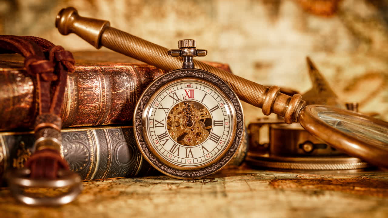 reloj de bolsillo de época