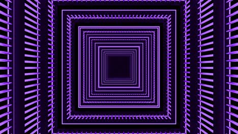 Technological Looped Abstract Background Hallway