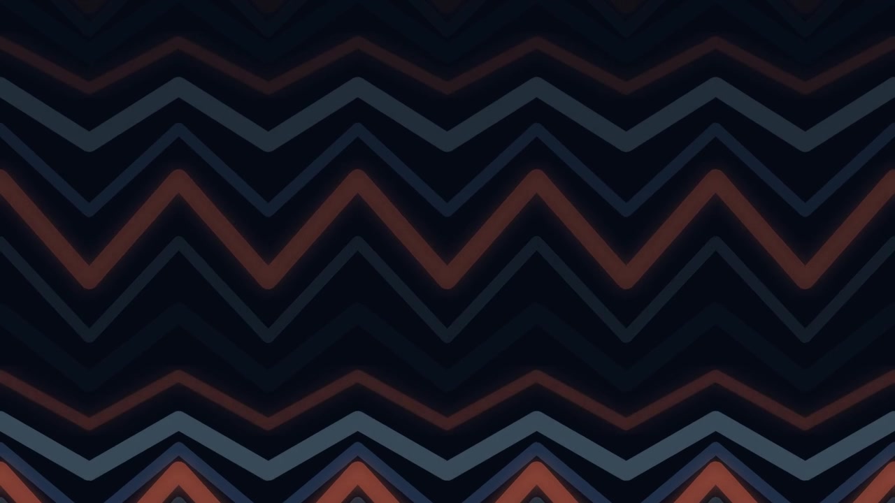 Abstract Animated Zigzag Pattern in Dark Tones