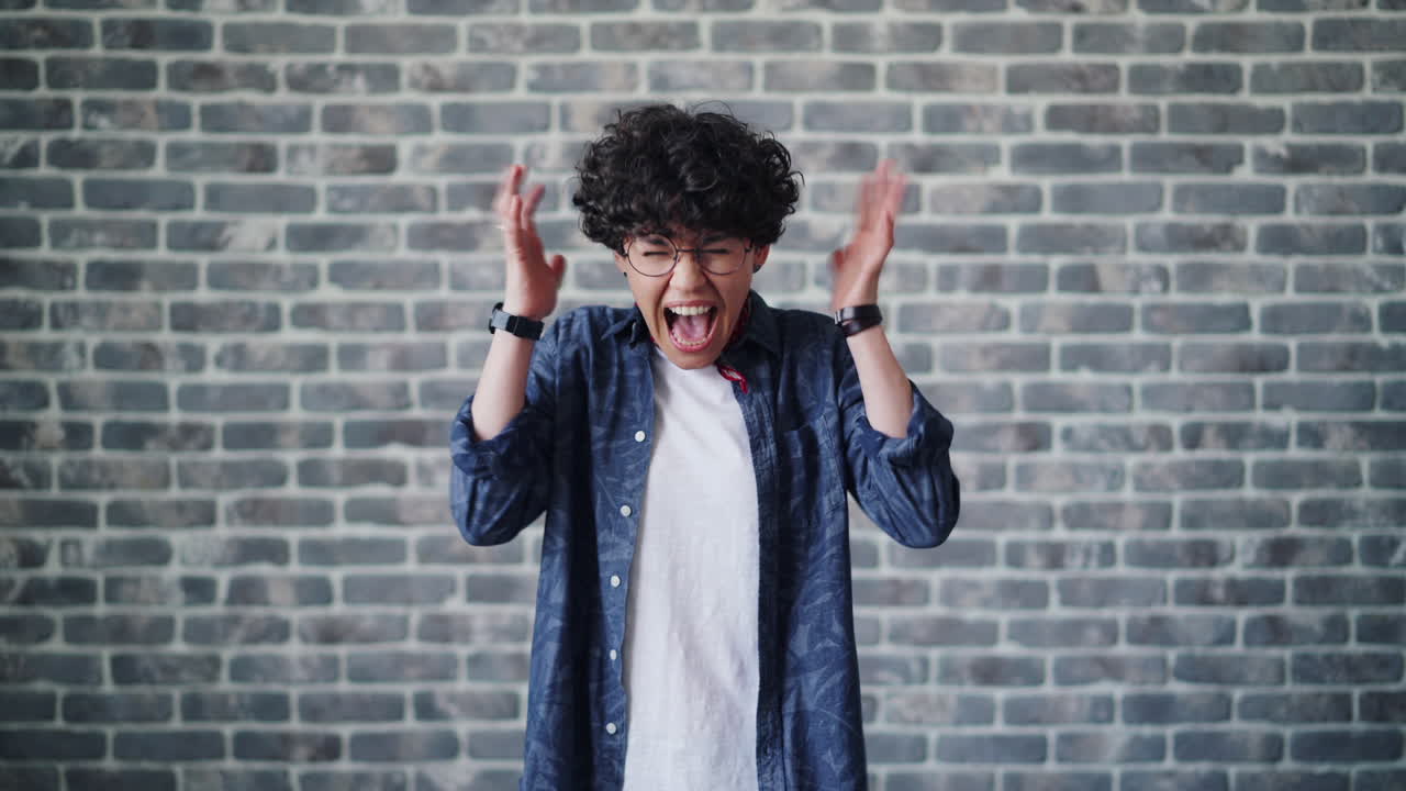 Young Woman Expressing Frustration