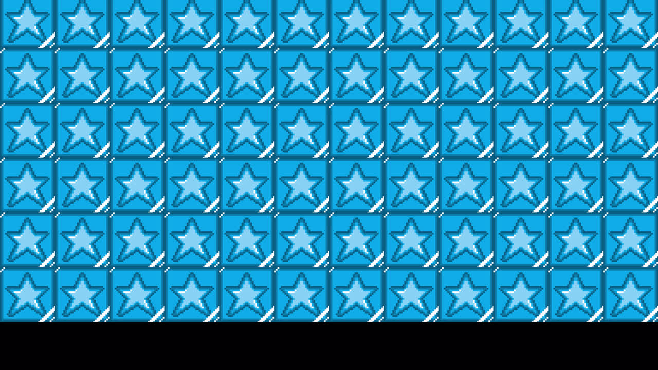 Pixel art tile star 1080p - 30 fps - Alpha Channel (2)