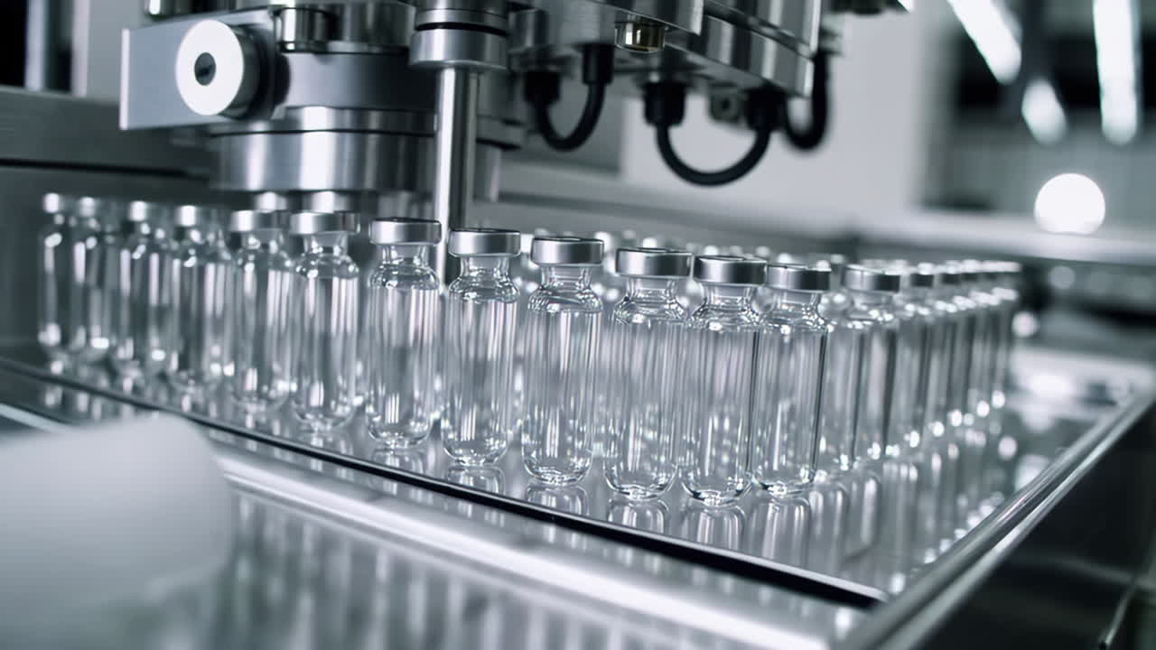 자동화된 의약품 생산 라인