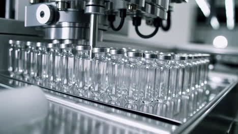 línea de producción farmacéutica automatizada