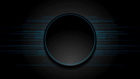 blue thin abstract lines technology futuristic motion background