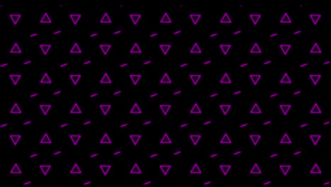 triangle party led screen abstract background