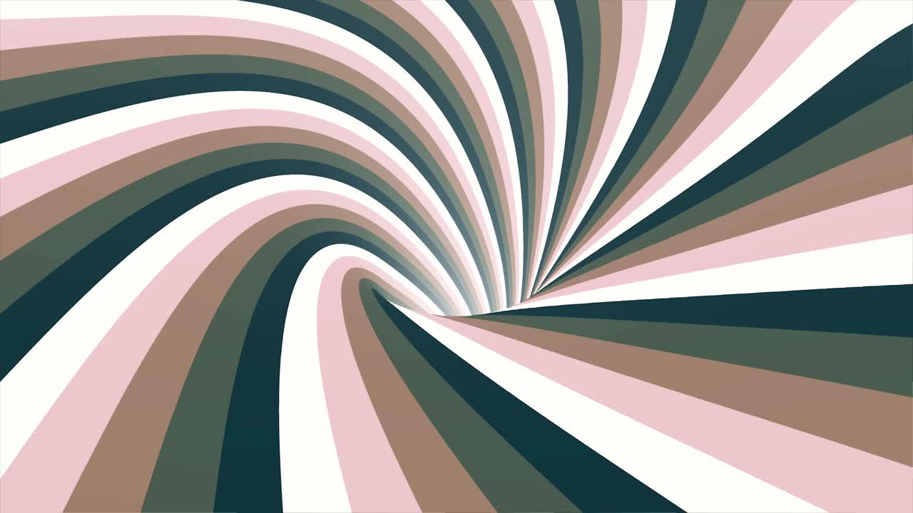 Abstract Spiral Background with Psychedelic Colors