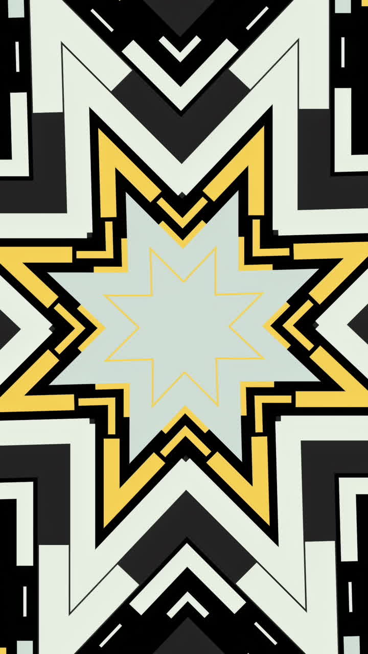 patrón de estrella geométrico abstracto