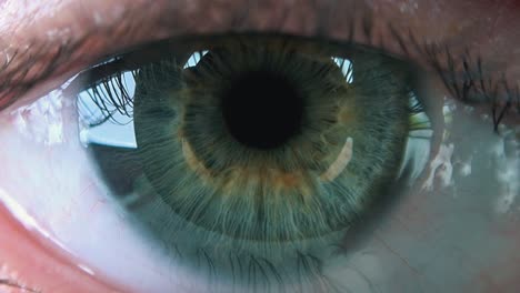 Super-Close-Shot-of-Beautiful-Human-Female-Eye