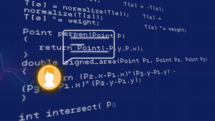 Animation af medieikoner over databehandling