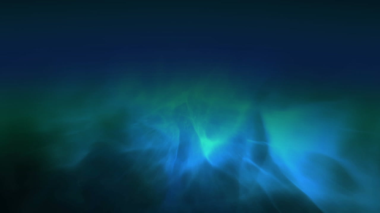 Slow moving blue lights and shadow
