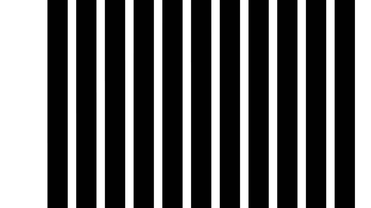 ⁇ 색과 검은색 줄무 ⁇  바탕에 모델과 스타일 텍스트의 패션 드로잉의 애니메이션