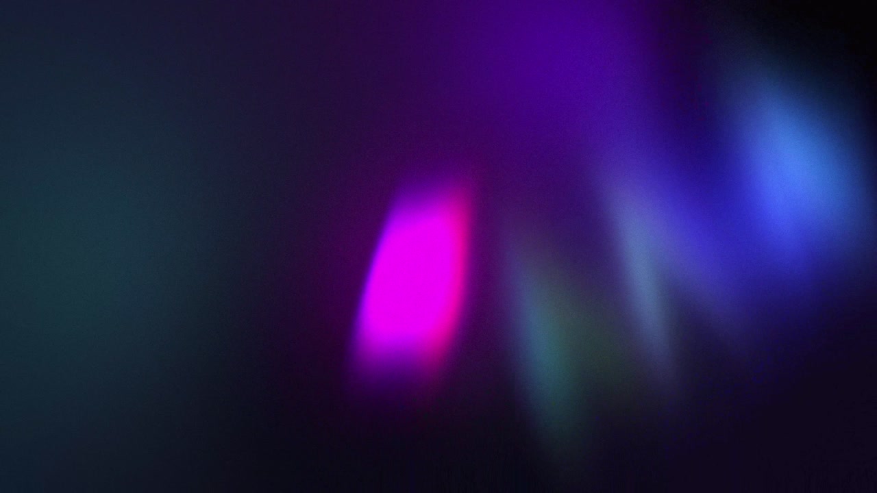 Uklare neonlys i bevegelse