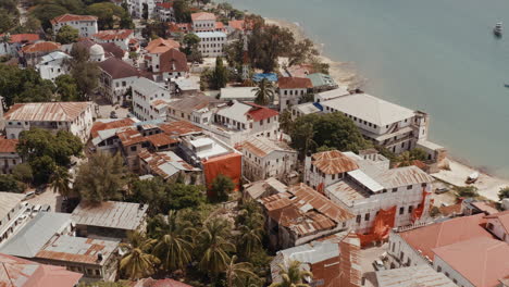 Dächer-Von-Nachbarschaften-Von-Sansibar-Stone-Town-In-Der-Nähe-Des-Strandes