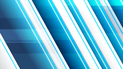 blue grey geometric stripes abstract video animation