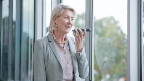 Business-woman,-speaker-and-talking-with-phone