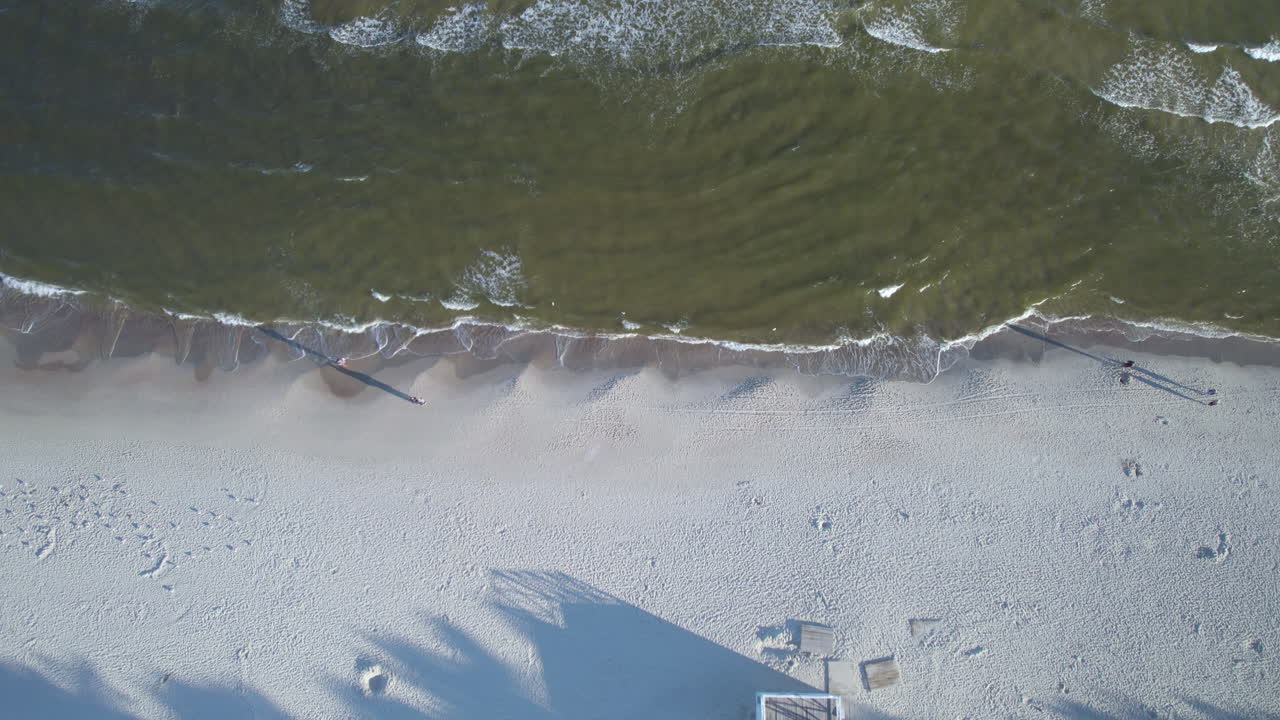 백사장, krynica morska, 폴란드를 내려다보고 있습니다.