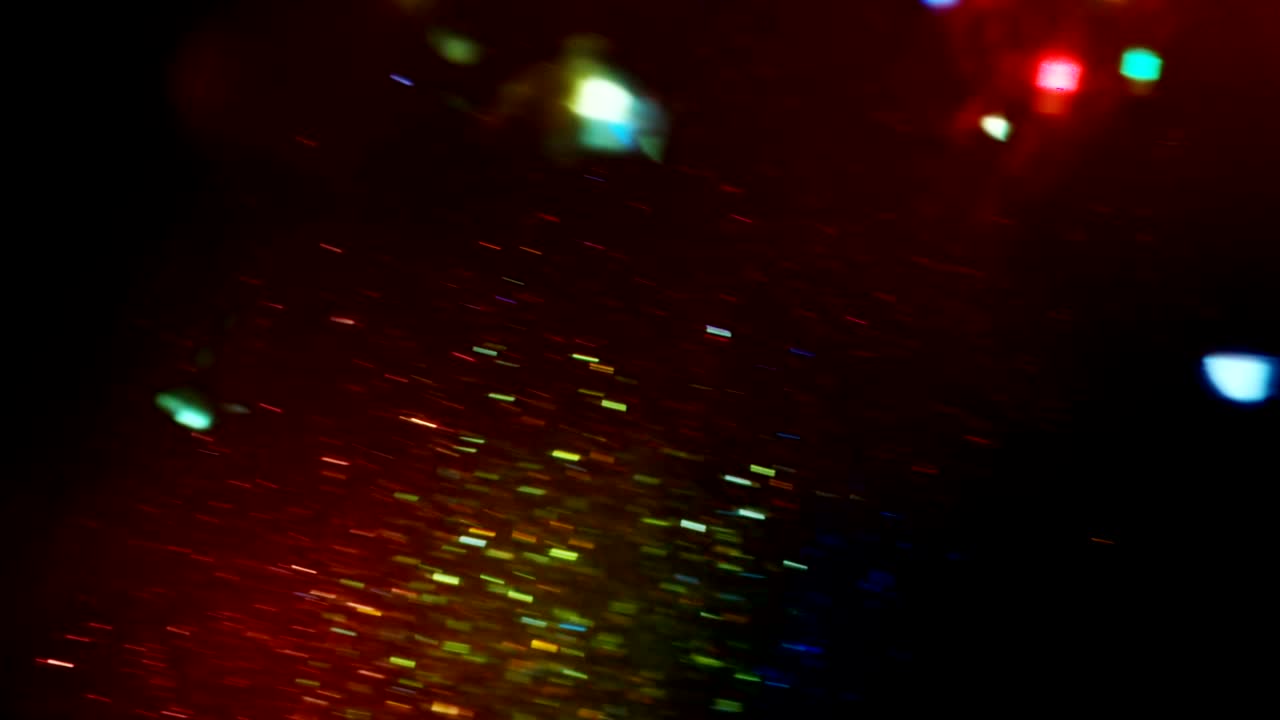 fugas de luz de la discoteca