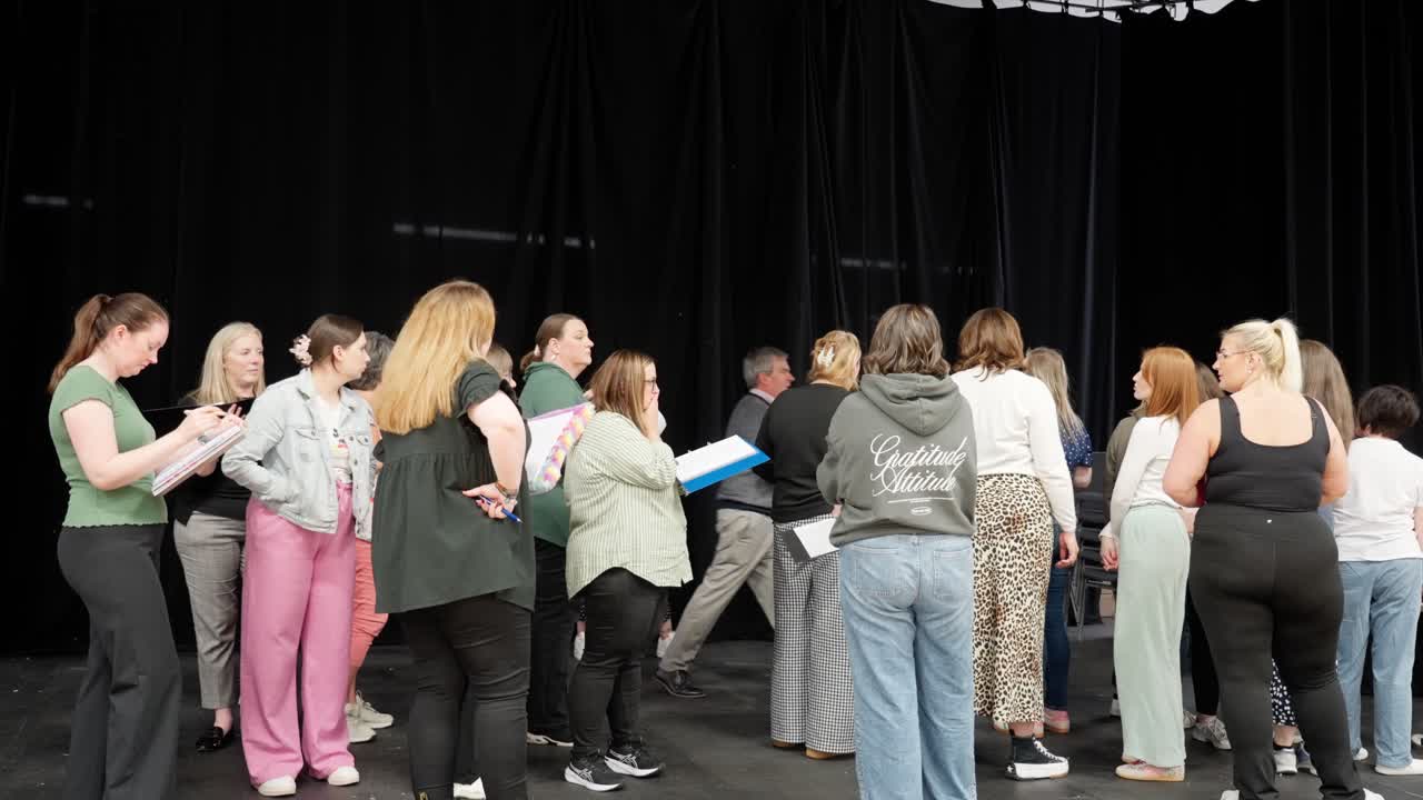 Artistic direction, performance production, rehearsing cast members