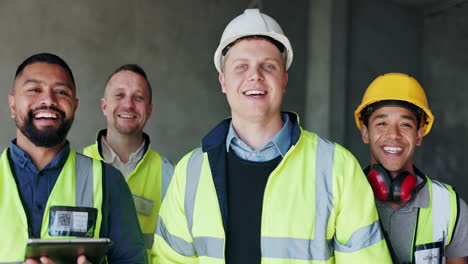 construction team portrait