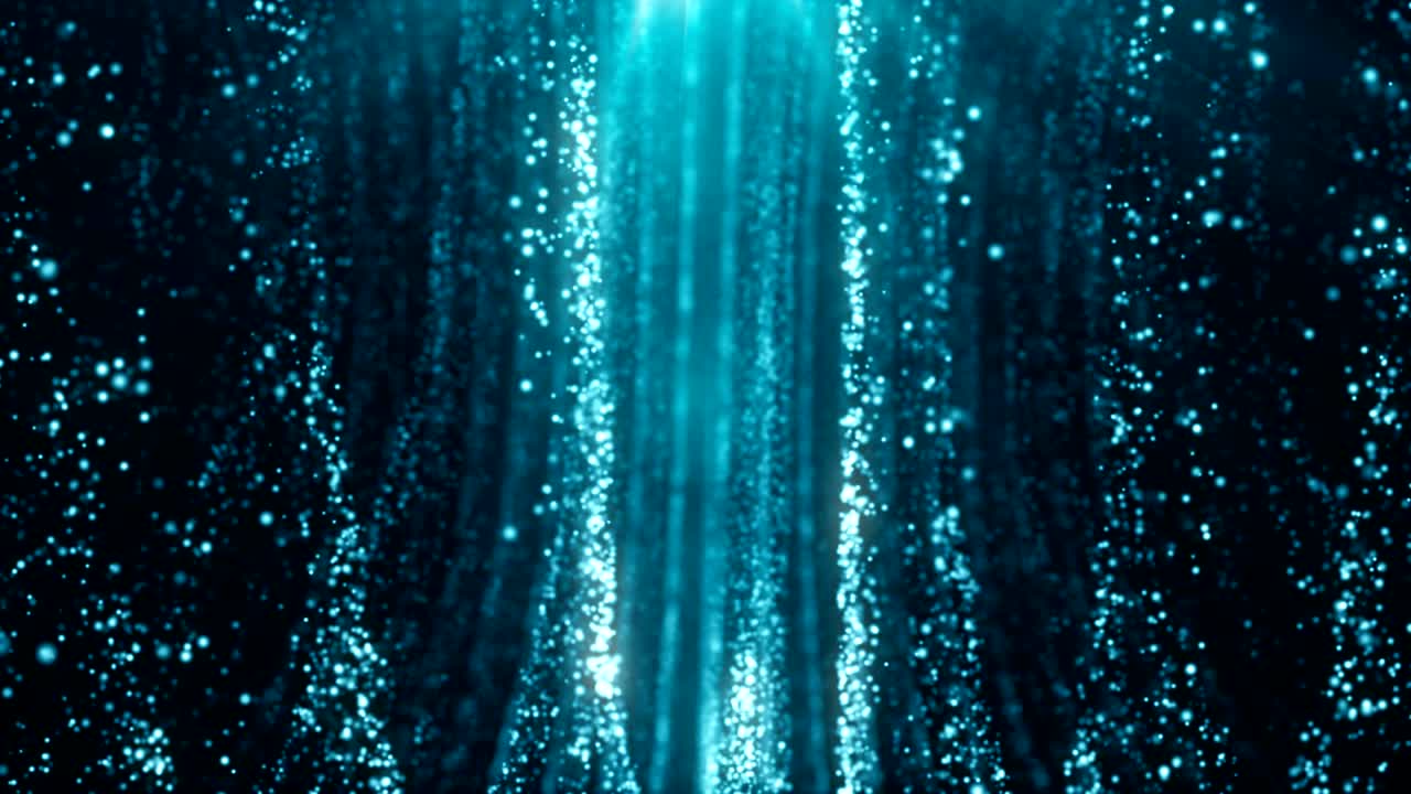 입자 먼지 추상적인 빛 보케 모션 제목 영화적 배경 루프