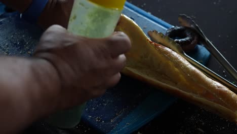 choripan,-argentinian-bread-with-chorizo-in-french-bread,-Argentine-food