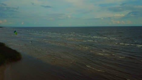 Alternative-aerial-view-of-a-kite-surfer-in-the-ocean