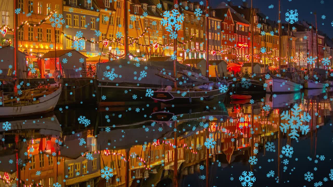 크리스마스 뮤직 비디오 또는 크리스마스 또는 겨울에 관한 기타 비디오의 배경 비디오