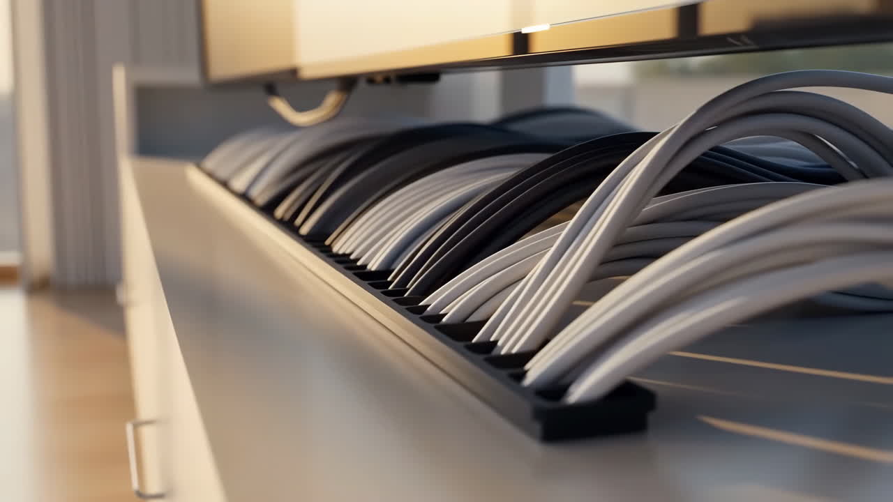 Efficient Cable Management System for Modern Setups