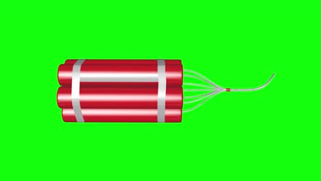 8 animations red dynamite tnt bomb pack green screen 3d explosive chroma key