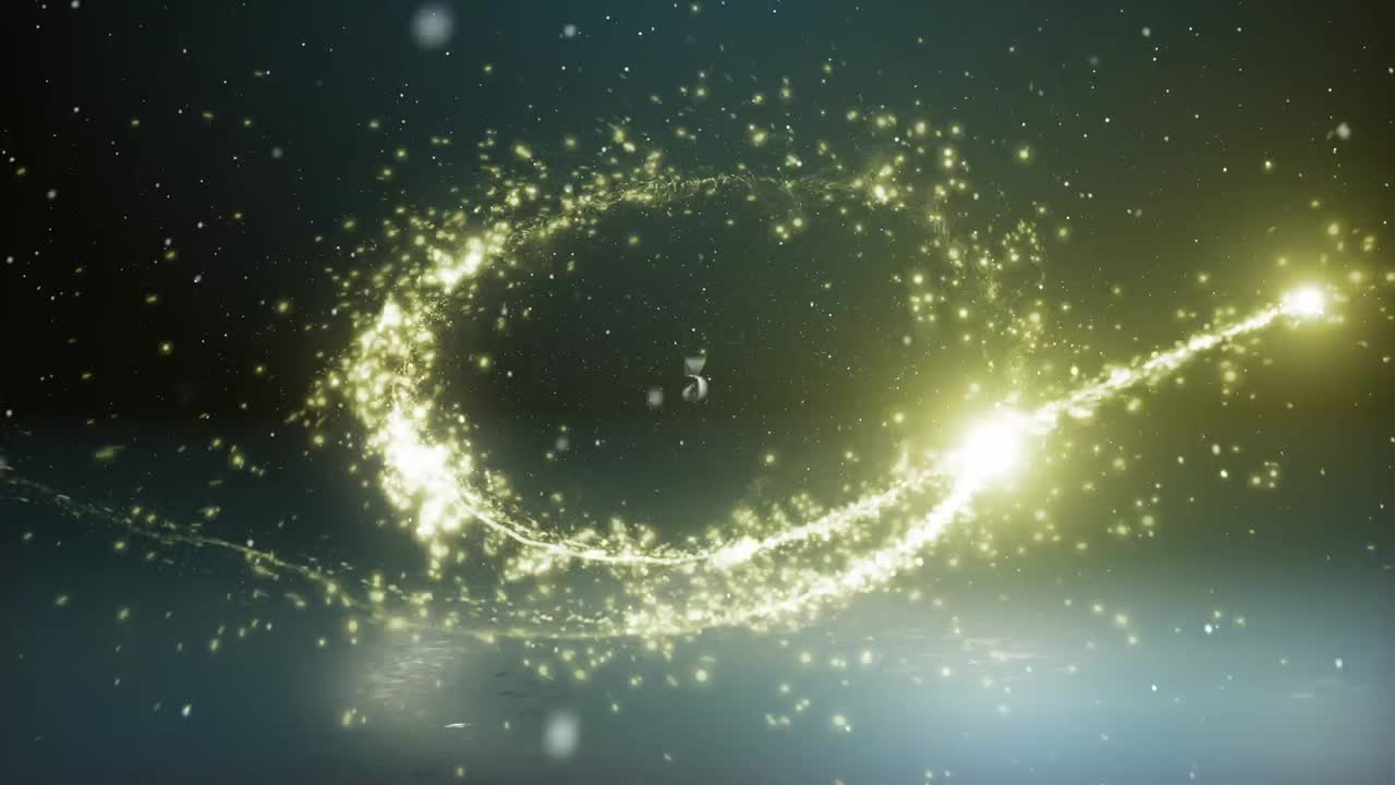 cuenta atrás en la víspera de año nuevo