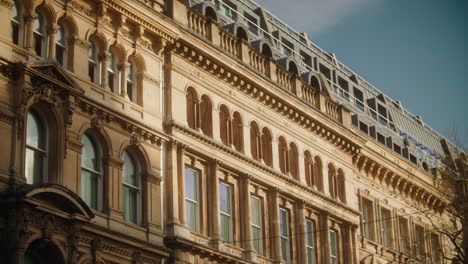 Morning-light-on-a-heritage-British-property-in-Birmingham-UK