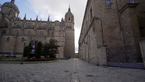 monumental city of salamanca empty due to lockdown 3