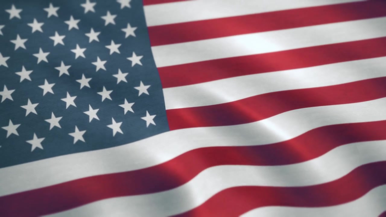 La bandera de los Estados Unidos