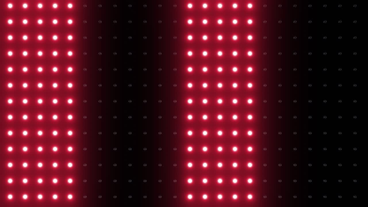 Red LED Stage Lighting Pattern