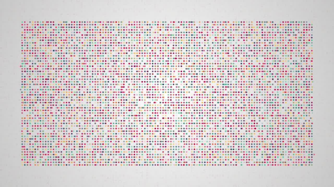 colorful abstract animation, 4K pattern background