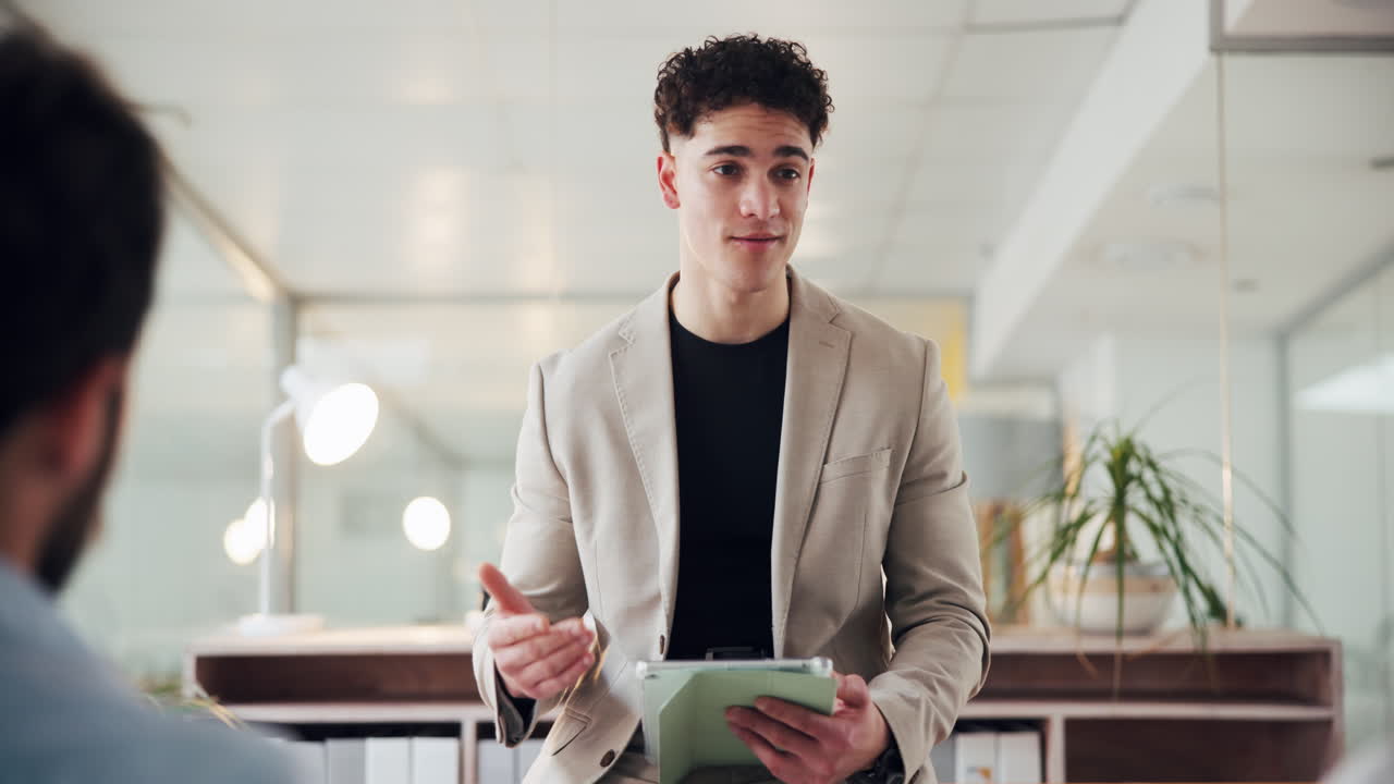 reunión de negocios en una oficina moderna