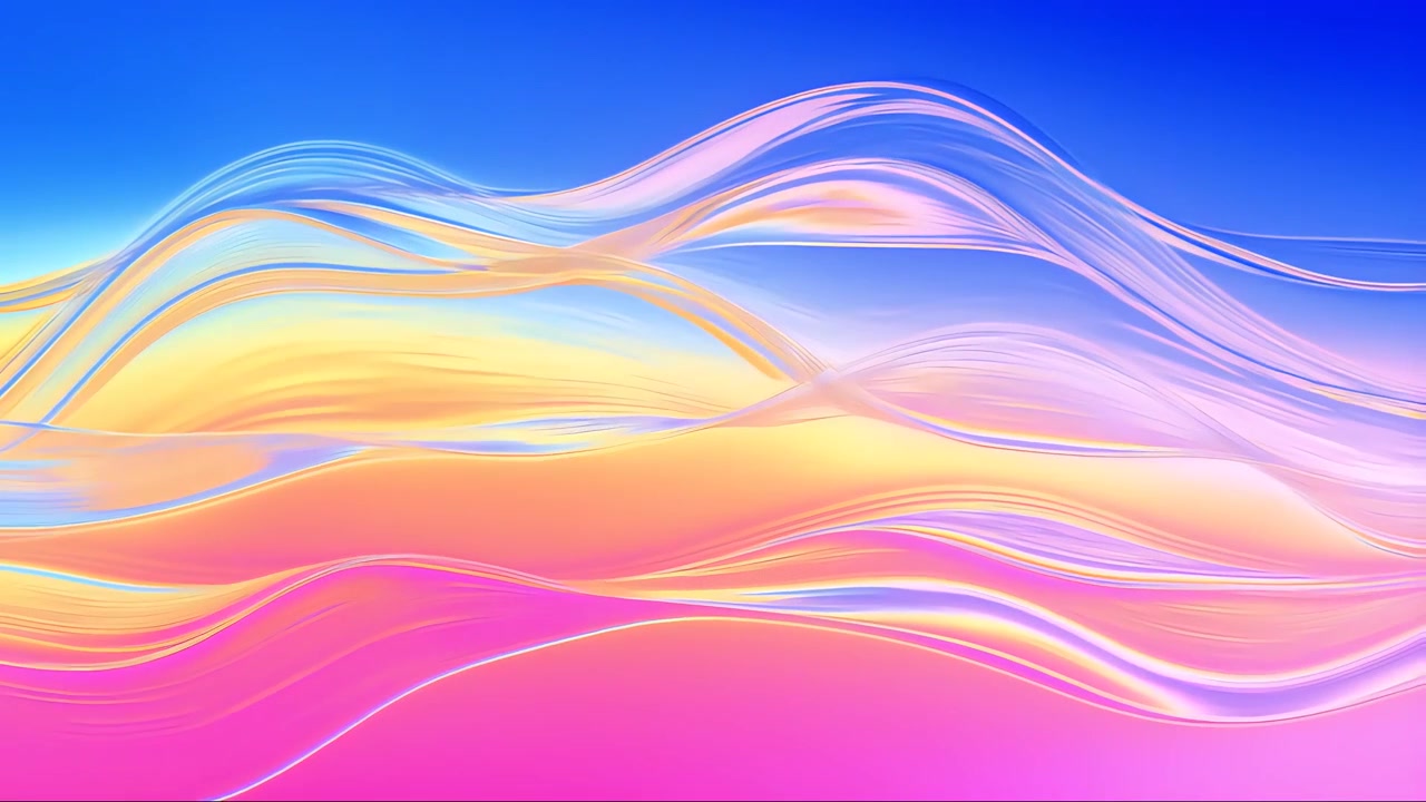 Abstract Fluid Motion Background 4K