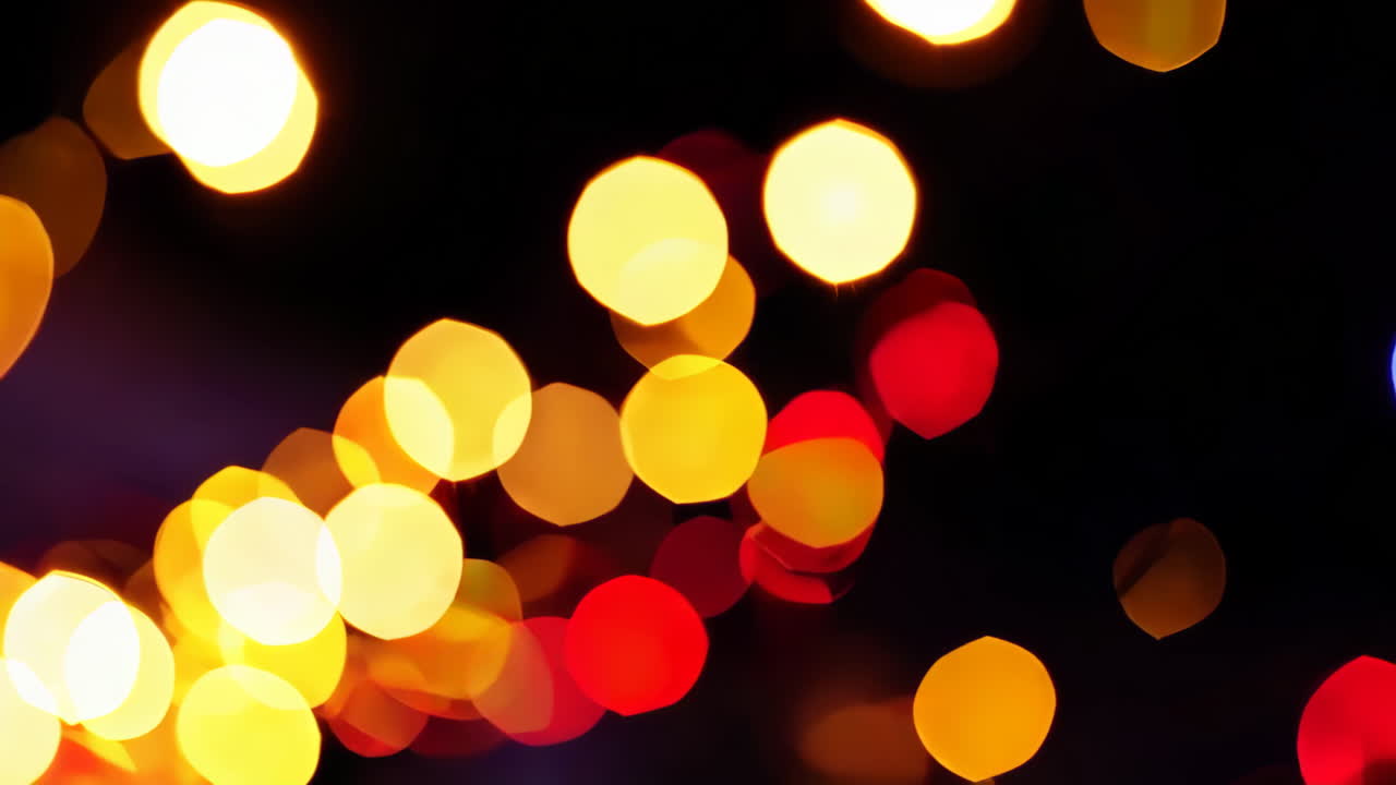 абстрактные огни боке