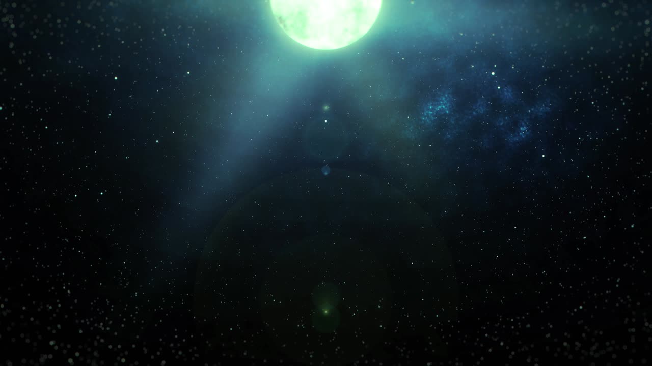 코스모스 우주 효과 배경