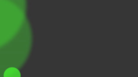 animación mosca resumen verde bokeh y partículas 1