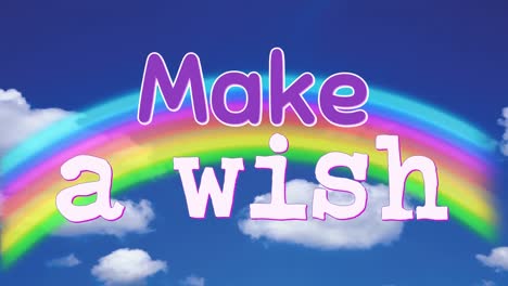 Make a wish phrase