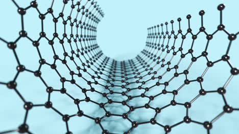 carbon nanotube: a 3d model of a nanomaterial