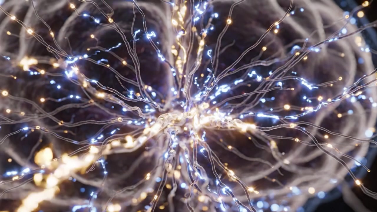 Exploring the Intricate Neural Connections: A Journey Through the Mysteries of Brain Activity and Neural Pathways Illuminated by Electric Light
