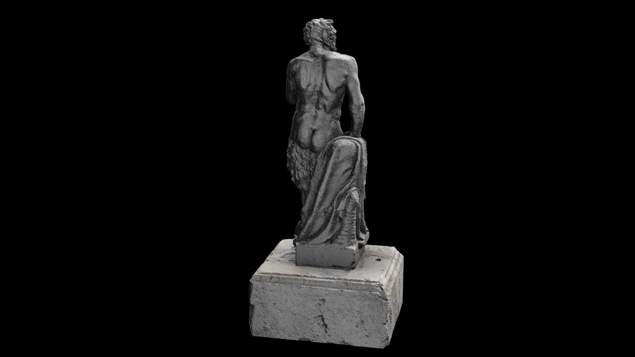 팬 동상 - 회전 루프