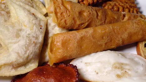 assorted indonesian snacks