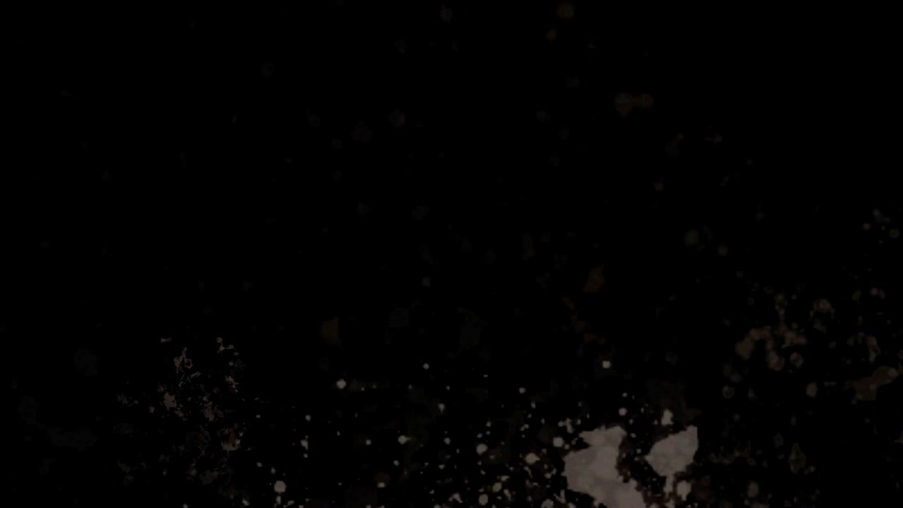 Superposición de textura grunge abstracta con partículas de polvo en movimiento