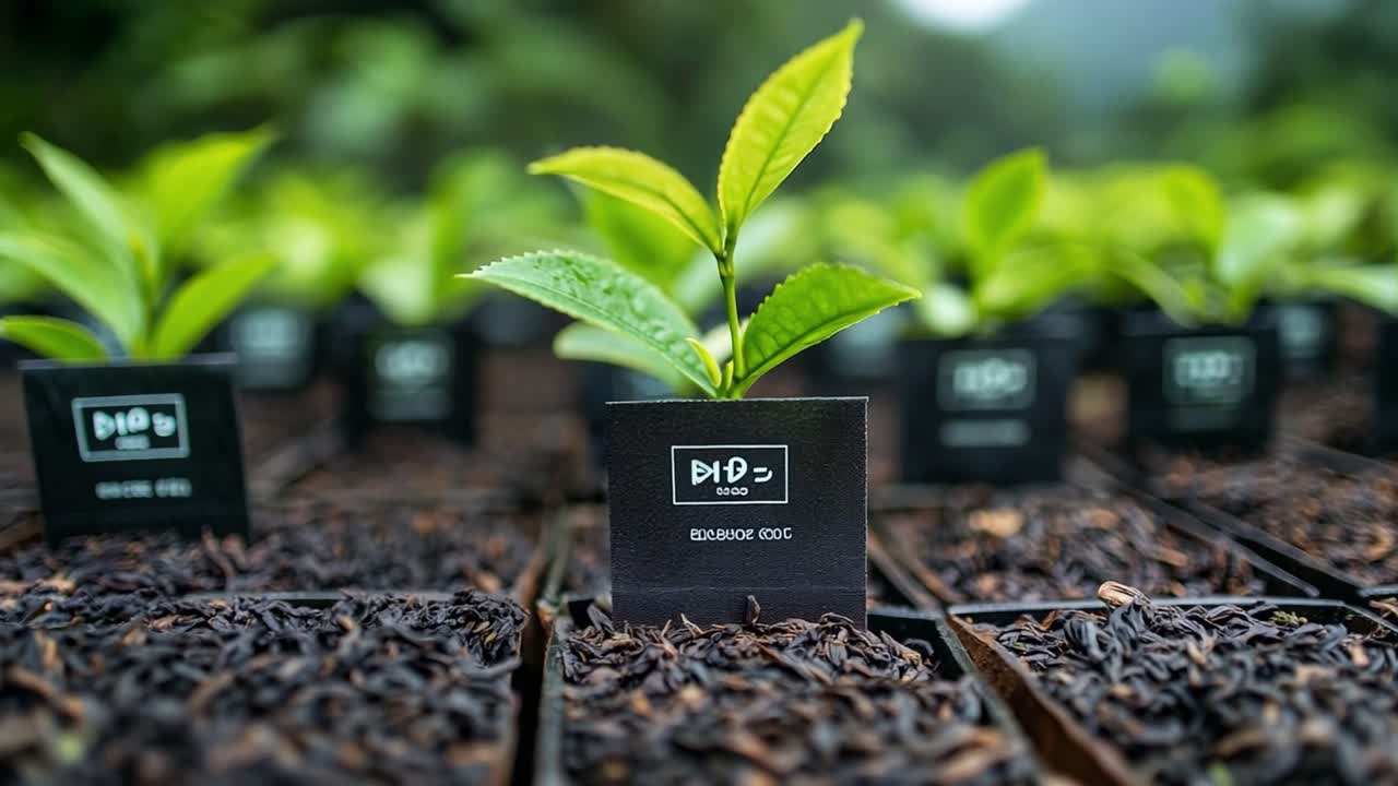 Tea Plantation Seedlings
