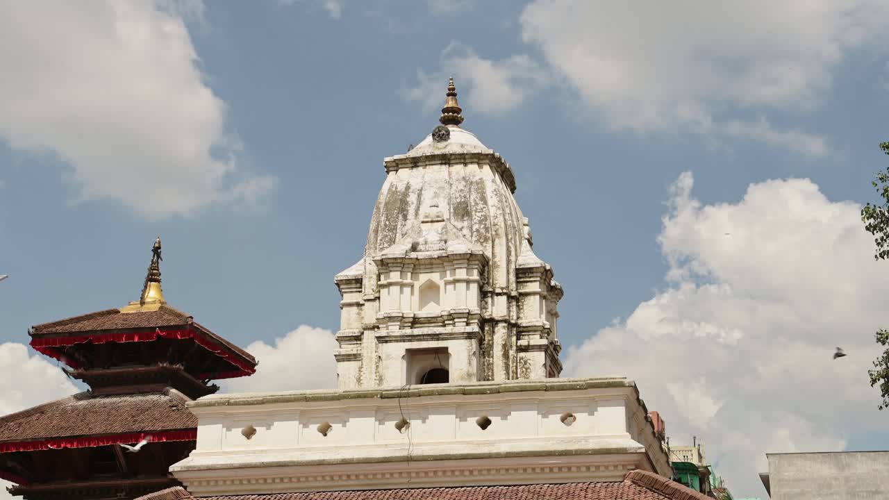 Old Buildings in Kathmandu Nepal, Beautiful Architecture in Durbar Square in the Historic Popular Travel Destination and Tourist Landmark, a Unesco World Heritage Site in Kathmandu City